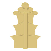 Design By Line Presents MDF Cutout Silhouette - Unfinished For DIY
