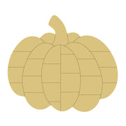 Design By Line Patchwork Pumpkin MDF Door Hanger |Unfinished Laser Cut Autumn Pumpkin | DIY Fall Door Hanger & Porch Décor