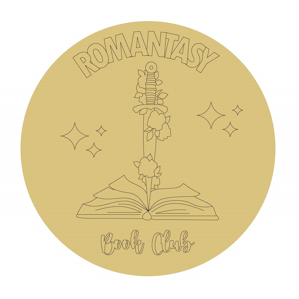 Design By Line Romantasy Unfinished Wood Cutout Style 1 Art 1