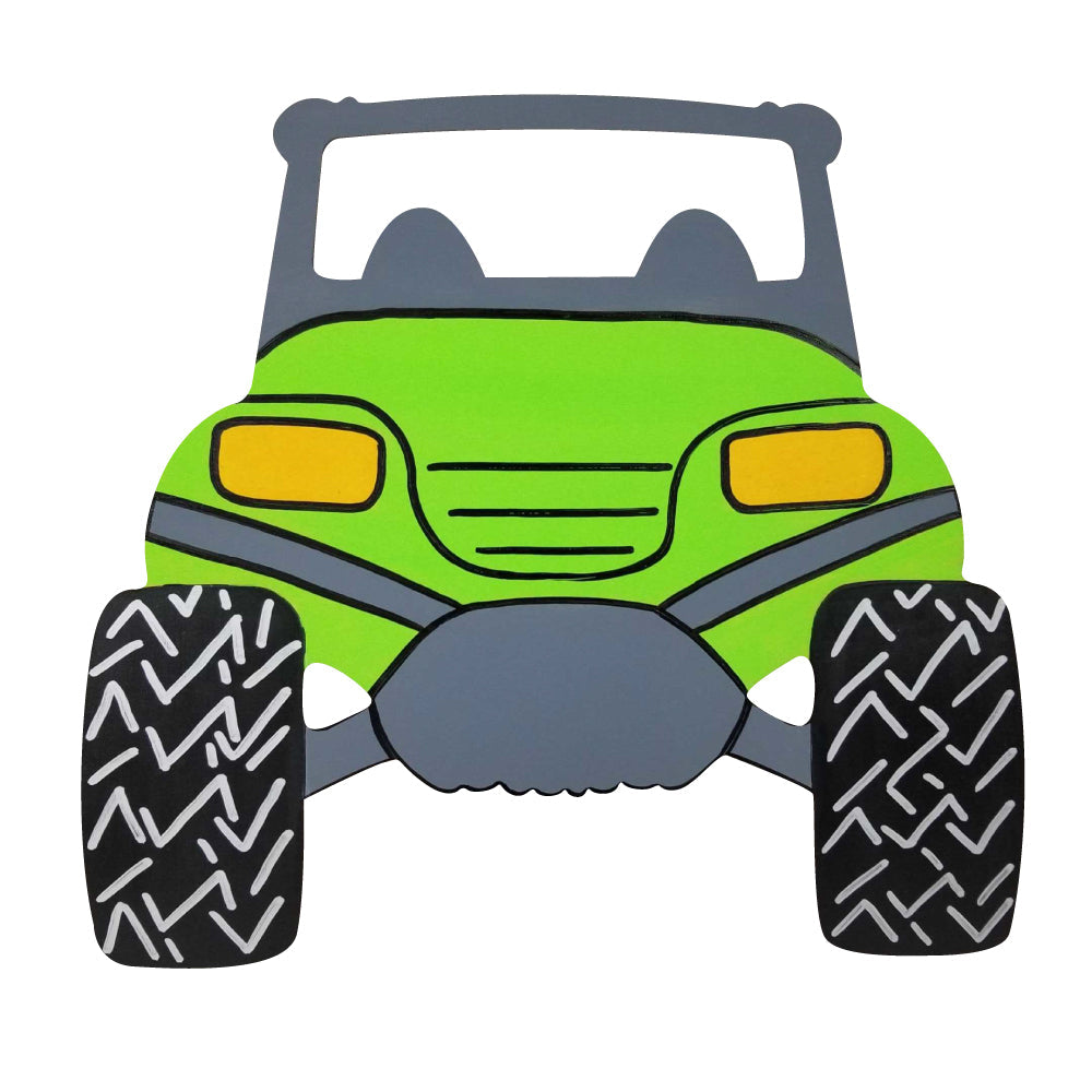 Basic Shape RZR MDF Cutout Silhouette - Unfinished For DIY
