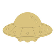Design By Line Spaceship MDF Cutout Dome Top With Portholes - Unfinished For DIY