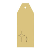 Design By Line Tag MDF Cutout Starburst Outlines - Unfinished For DIY