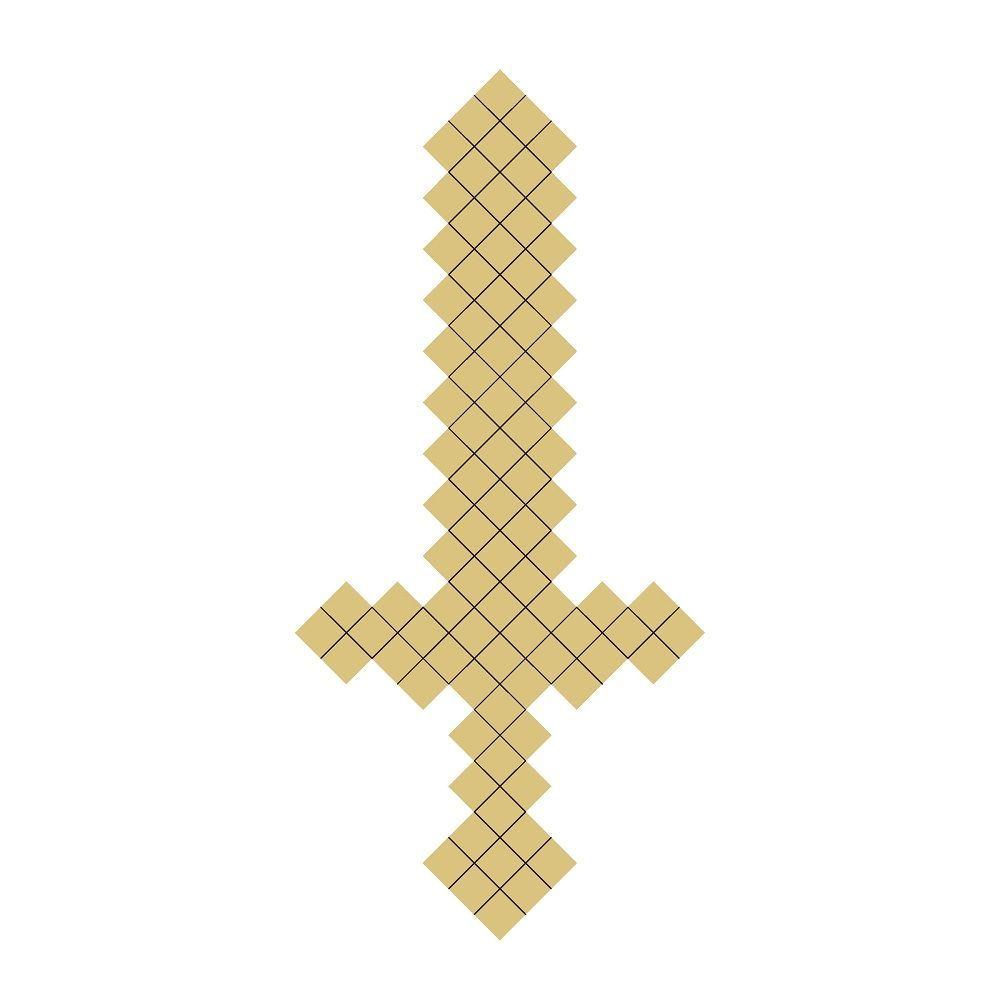 Design By Line Sword MDF Cutout Diamond Grid - Unfinished For DIY