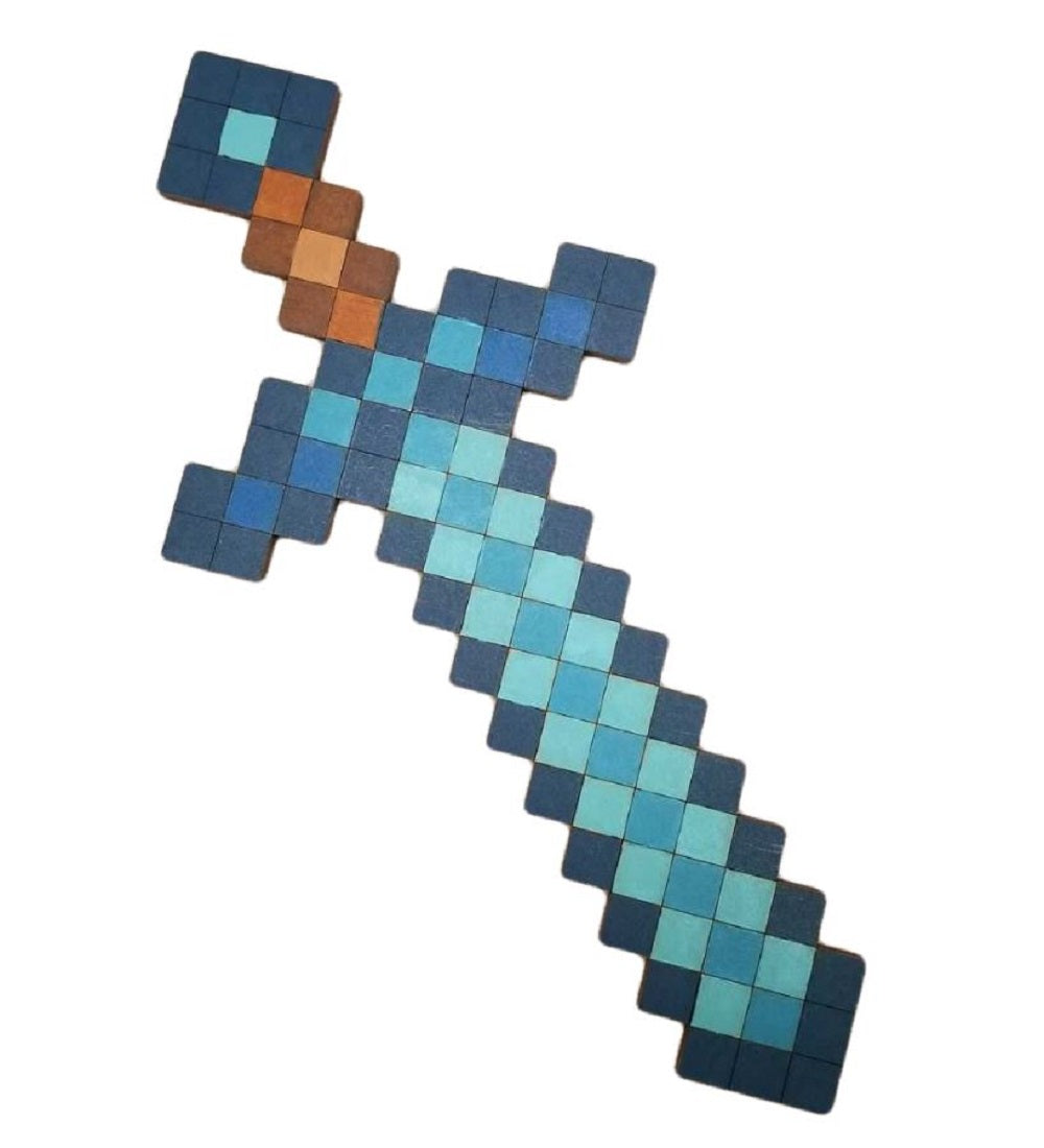 Design By Line Sword MDF Cutout Diamond Grid - Unfinished For DIY