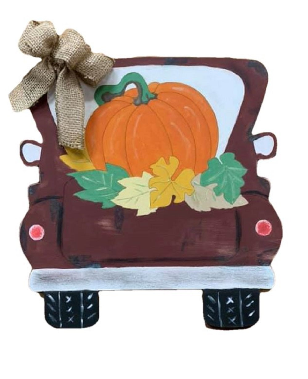 Basic Shape Truck MDF Cutout Vintage Pickup Silhouette - Unfinished For DIY