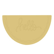 Design By Line Watermelon MDF Cutout Hello - Unfinished For DIY