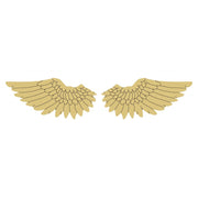 Design By Line Angel Wings MDF Cutout Silhouette - Unfinished For DIY