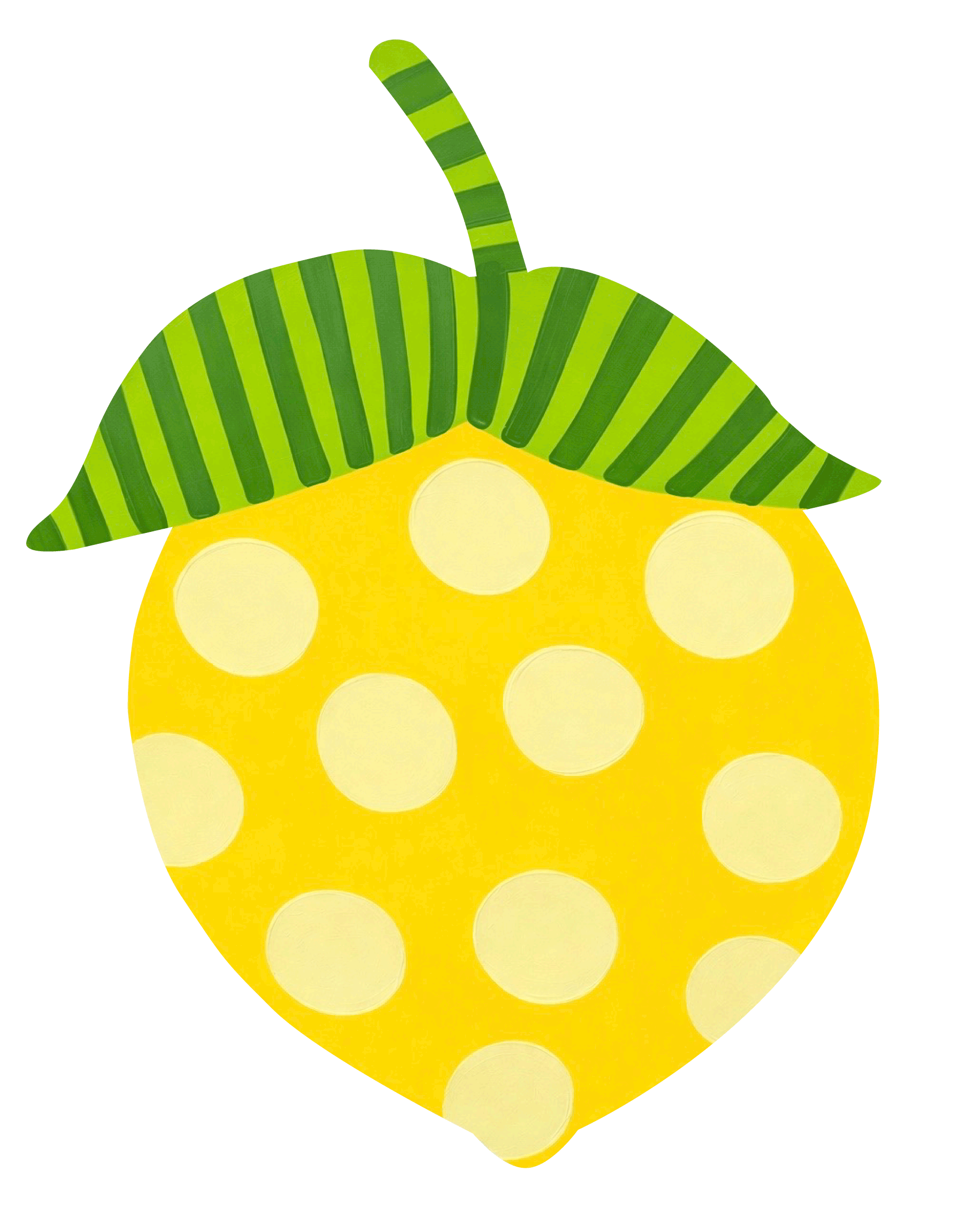 Molly Cummings (DOOR MATS BY MOLLY) YELLOW LEMON