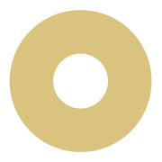 Basic Shape Donut MDF Cutout Silhouette - Unfinished For DIY