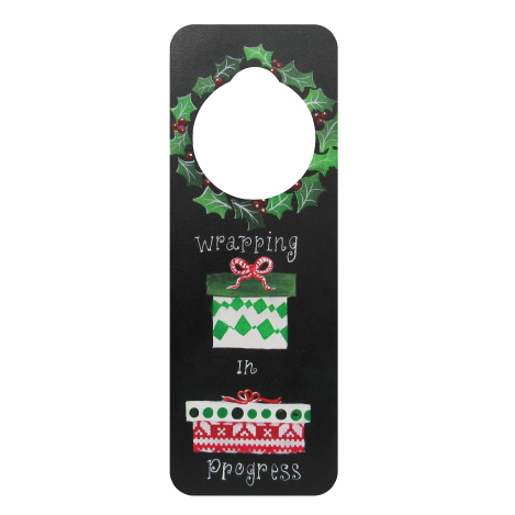 Basic Shape Door Hanger MDF Cutout Circle Cutout - Unfinished For DIY