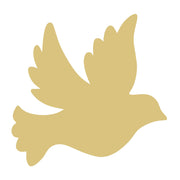 Basic Shape Dove  MDF Cutout – Unfinished Craft Blank for DIY Decor & Door Hangers