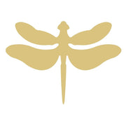 Basic Shape Dragonfly MDF Cutout Silhouette - Unfinished For DIY