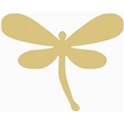 Basic Shape Dragonfly MDF Cutout Silhouette Style 2 - Unfinished For DIY
