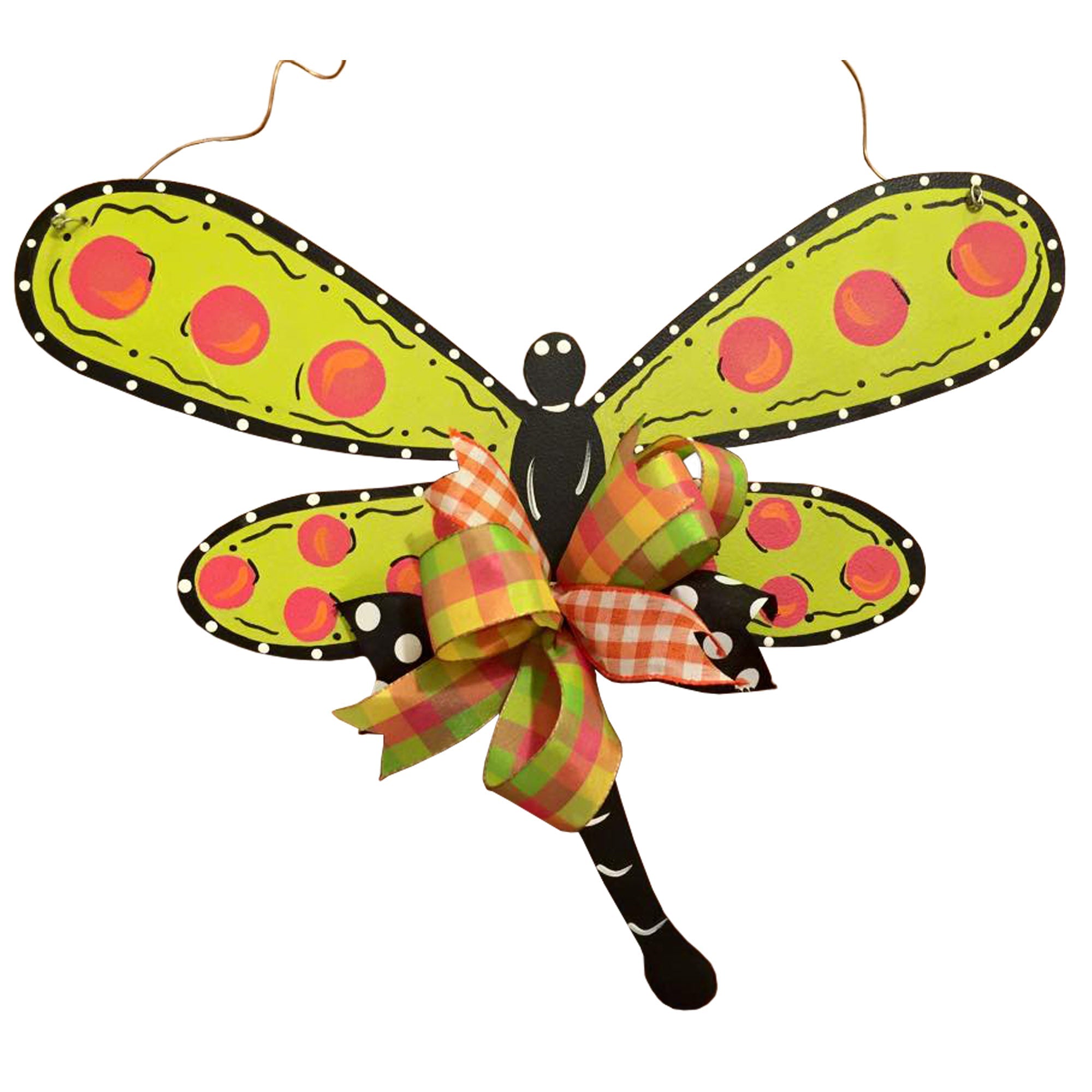 Basic Shape Dragonfly MDF Cutout Silhouette Style 2 - Unfinished For DIY