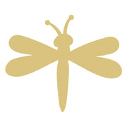 Basic Shape Dragonfly MDF Cutout Silhouette Style 5 - Unfinished For DIY