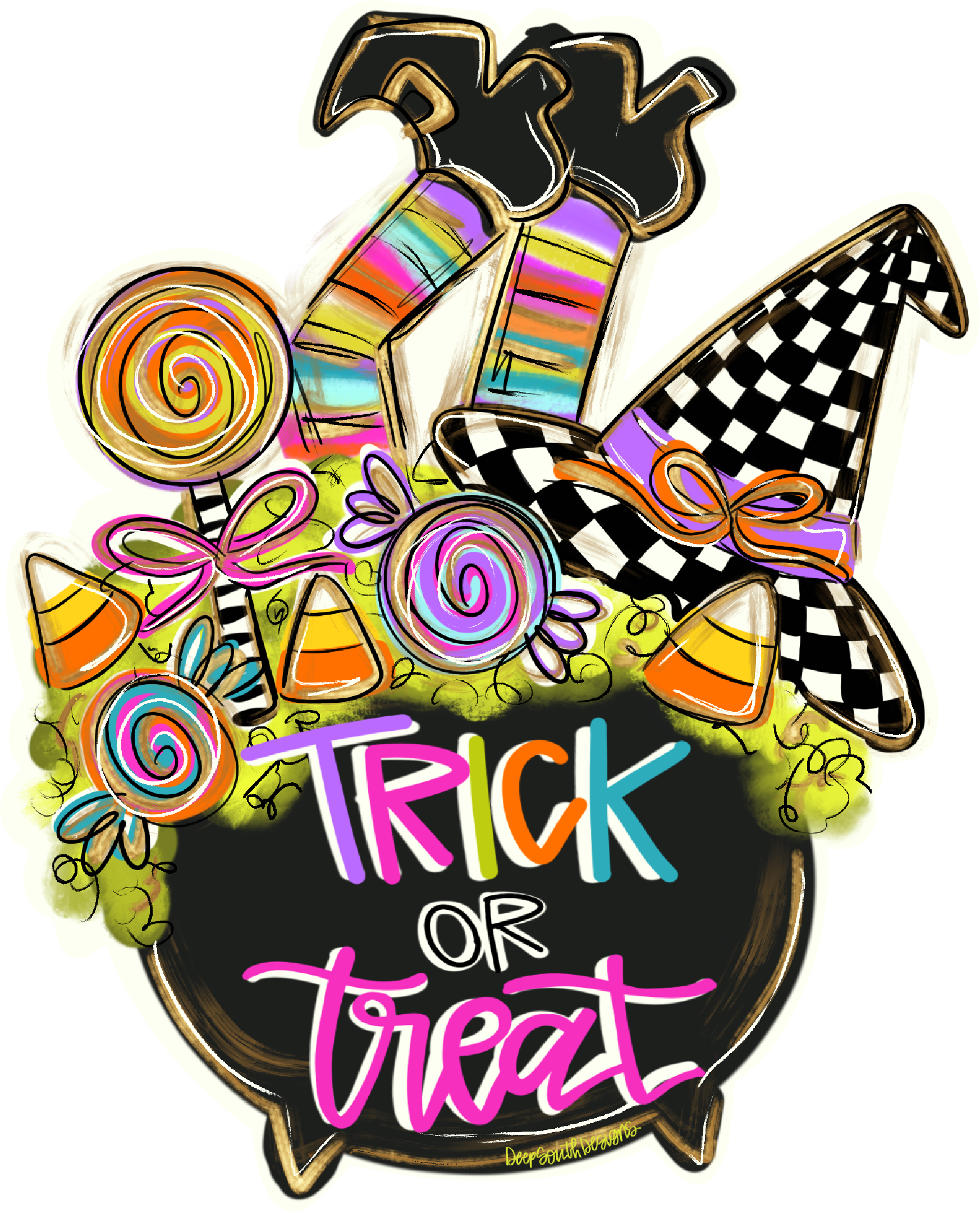 JOHNATHAN STEGALL TRICK OR TREAT CAULDRON