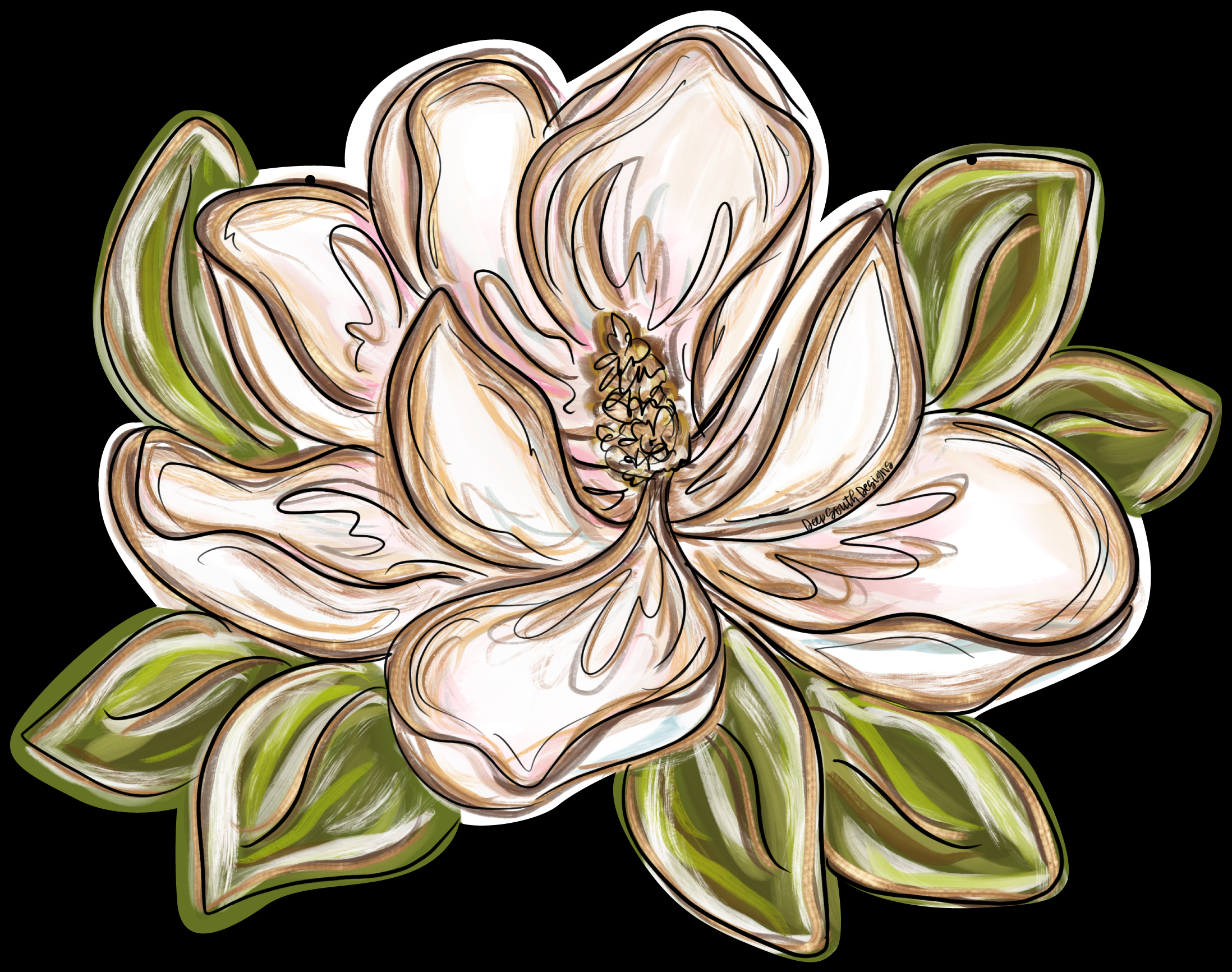 JOHNATHAN STEGALL SOUTHERN MAGNOLIA FLOWER