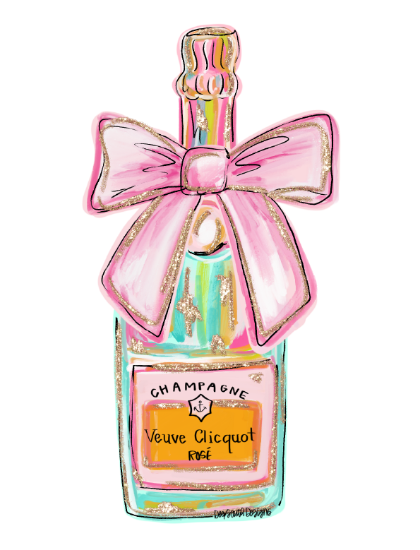JOHNATHAN STEGALL CHAMPAGNE BOTTLE