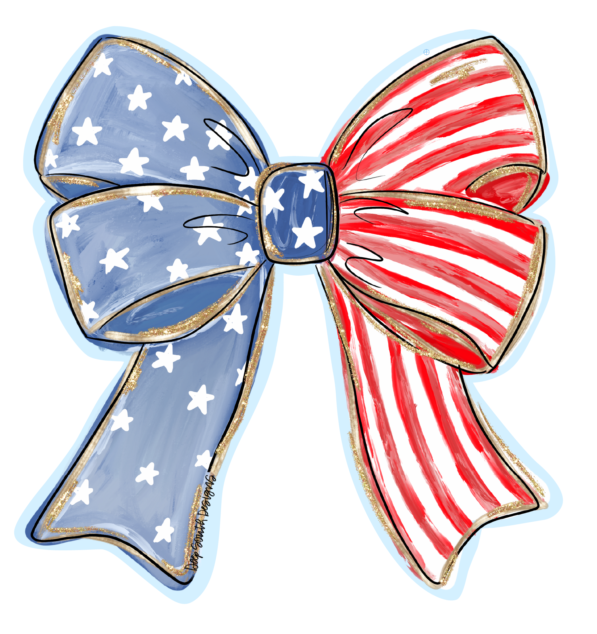 JOHNATHAN STEGALL PATRIOTIC BOW