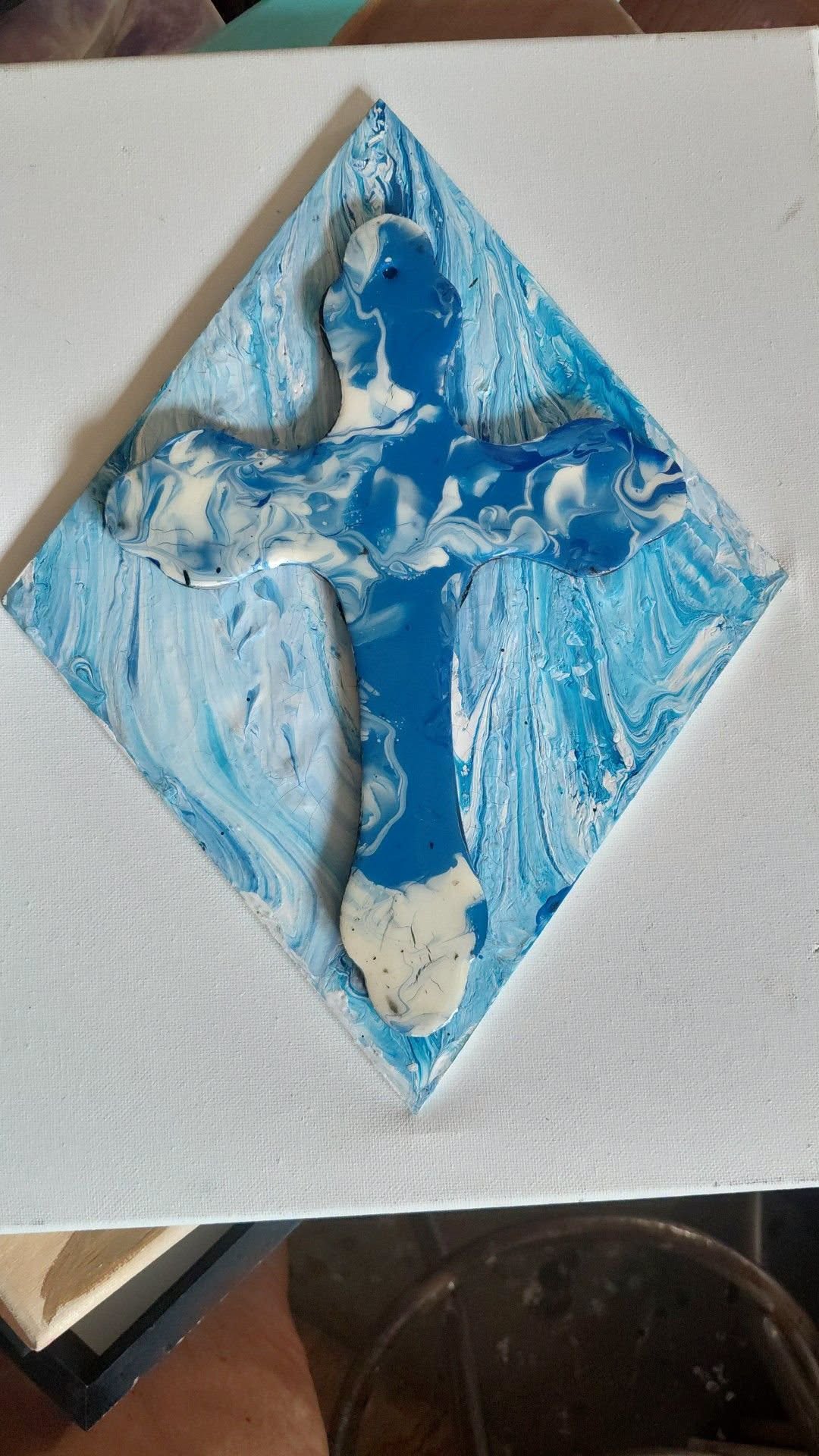 Basic Shape Diamond MDF Cutout - Unfinished For DIY