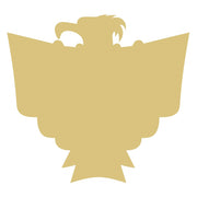 Basic Shape Eagle MDF Cutout Eagle Silhouette Style 12 - Unfinished For DIY