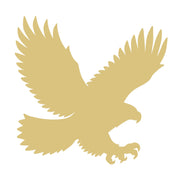 Basic Shape Eagle Unfinished MDF Cutout  Unfinished Craft Blank for DIY Decor & Door Hangers