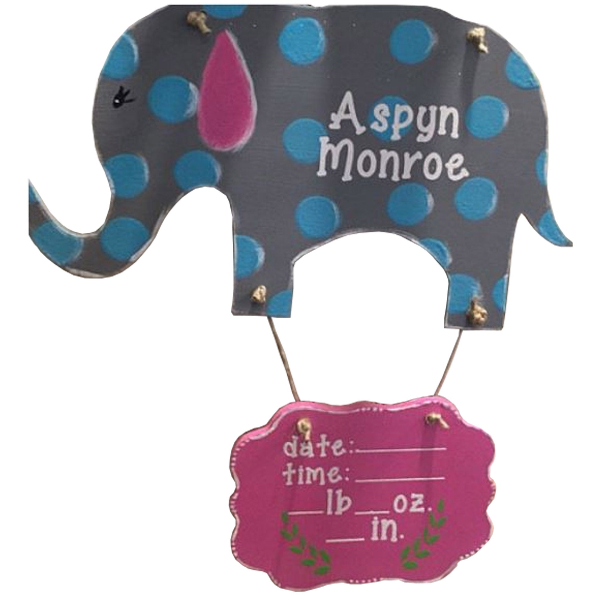 Basic Shape Elephant MDF Cutout Silhouette Style 1 - Unfinished For DIY