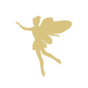 Basic Shape Fairy MDF Cutout Winged Silhouette Style 1 - Unfinished For DIY