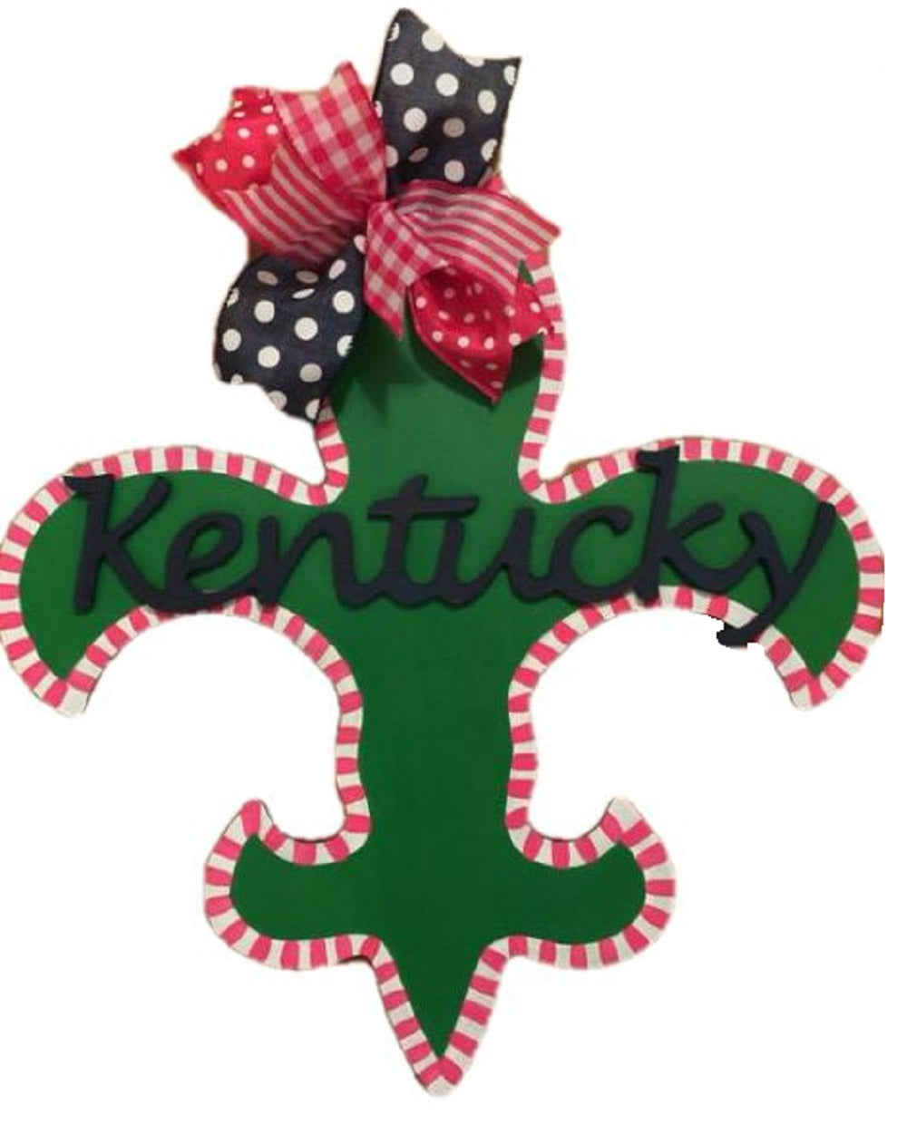 Basic Shape Fleur De Lis MDF Cutout Silhouette Style 1 - Unfinished For DIY