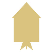Basic Shape Rocket MDF Cutout Firework - Unfinished For DIY
