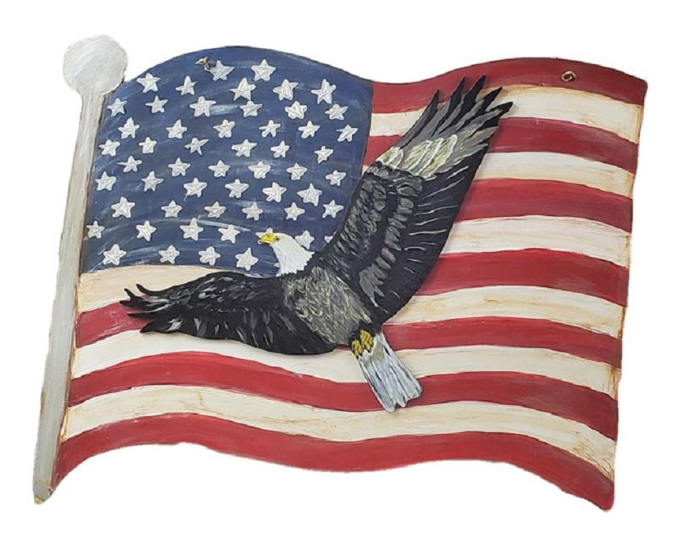 Basic Shape Flag MDF Cutout Plain Silhouette - Unfinished For DIY