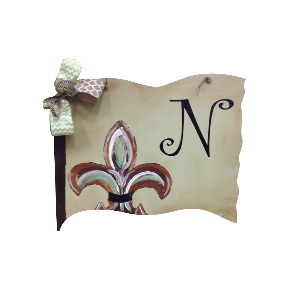 Basic Shape Flag MDF Cutout Plain Silhouette - Unfinished For DIY