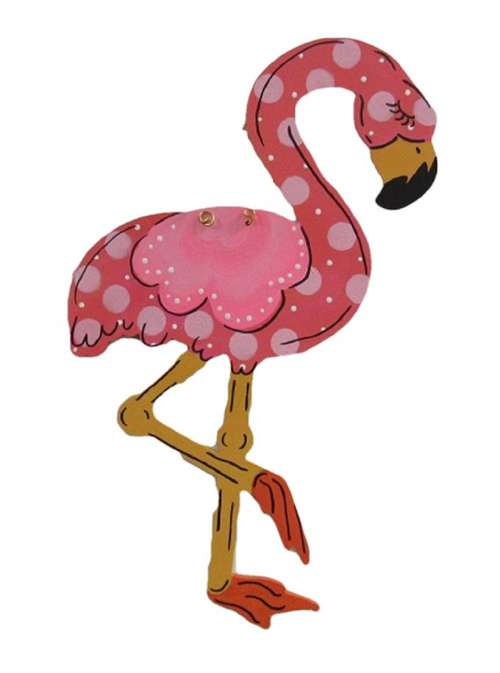 Basic Shape Flamingo MDF Cutout Tropical Decor - Unfinished For DIY