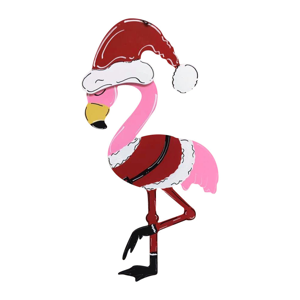 Basic Shape Flamingo MDF Cutout Tropical Decor - Unfinished For DIY