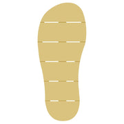 Basic Shape Flip Flop MDF Cutout Shiplap Silhouette - Unfinished For DIY