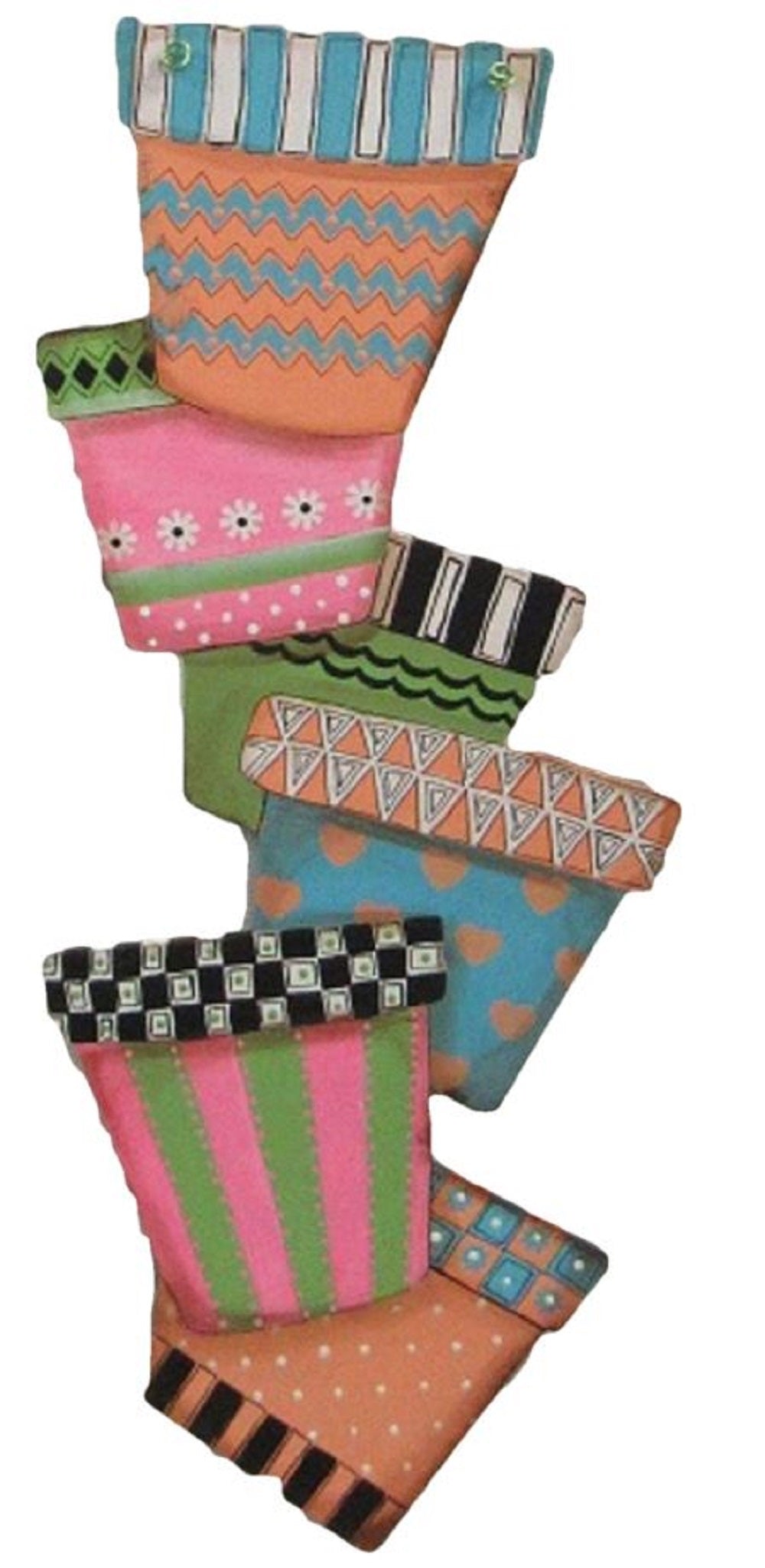 Basic Shape Flower pots MDF Cutout - Unfinished For DIY