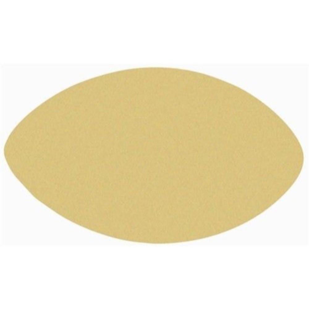 Basic Shape Football MDF Cutout Silhouette - Unfinished For DIY