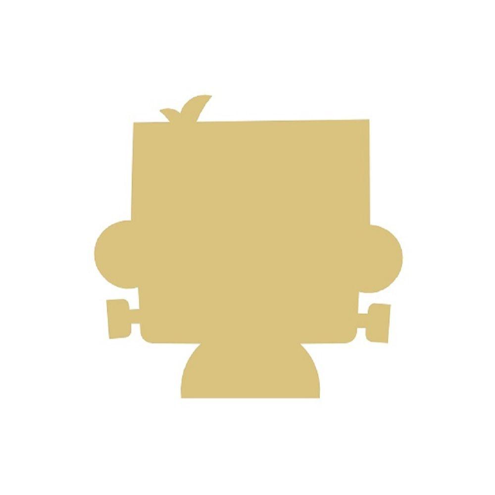 Basic Shape Frankenstein MDF Cutout Frankenstein Silhouette - Unfinished For DIY