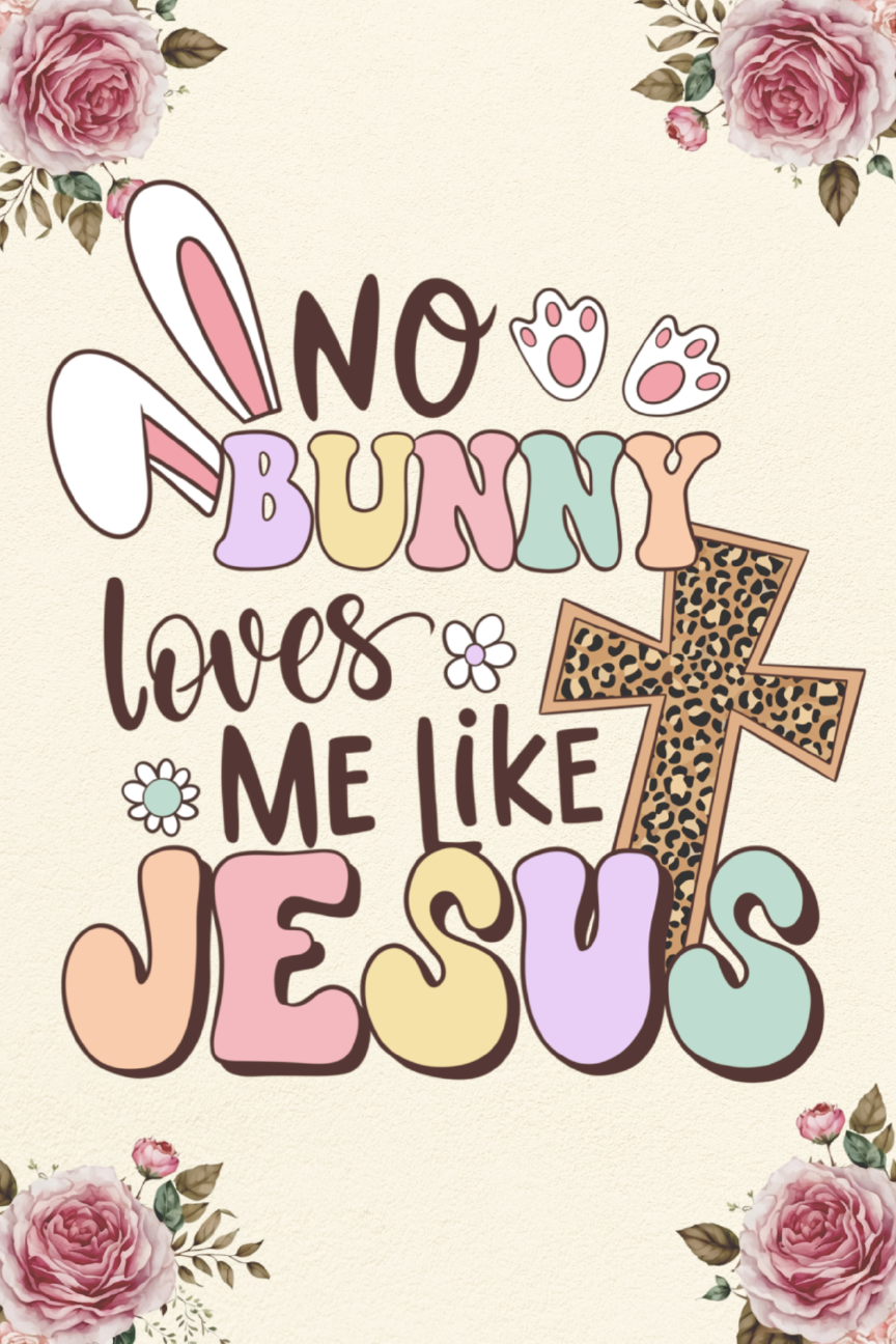 No Bunny Loves Me Print Shop Garden Flag  - UV Printed For Outdoor Yard Decor
