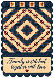 Print Shop Die-Cut Quilting Garden Flag  - UV Printed For Outdoor Yard Decor