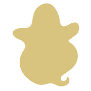 Basic Shape Ghost MDF Cutout Abstract Silhouette - Unfinished For DIY
