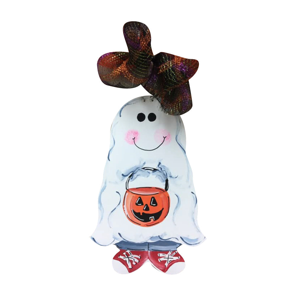 Basic Shape Ghost MDF Cutout Silhouette Style 6 - Unfinished For DIY