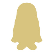 Basic Shape Ghost MDF Cutout Silhouette Style 6 - Unfinished For DIY