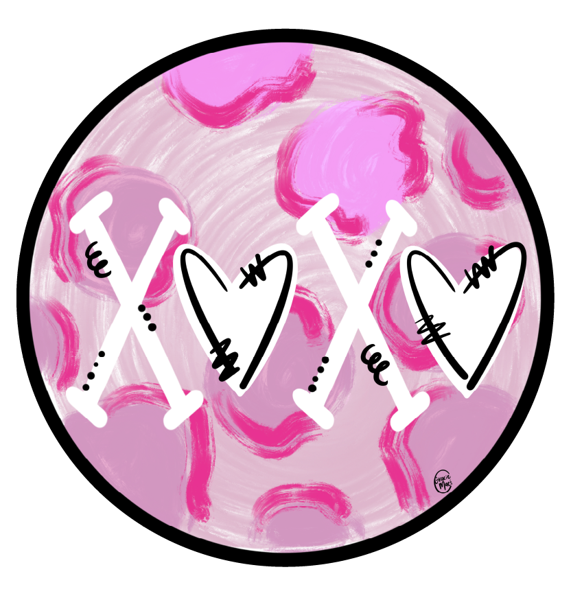 GRACIE MAE GIFTS CIRCLE WITH XOXO