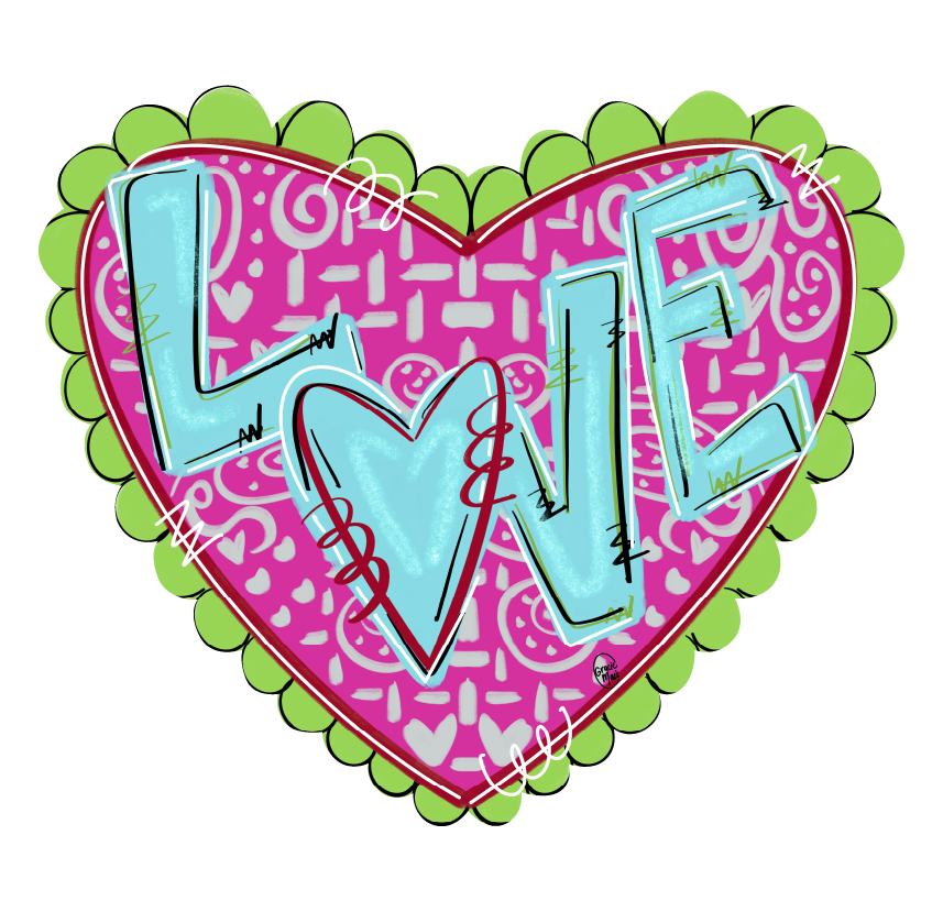 GRACIE MAE GIFTS CIRCLE HEART LOVE