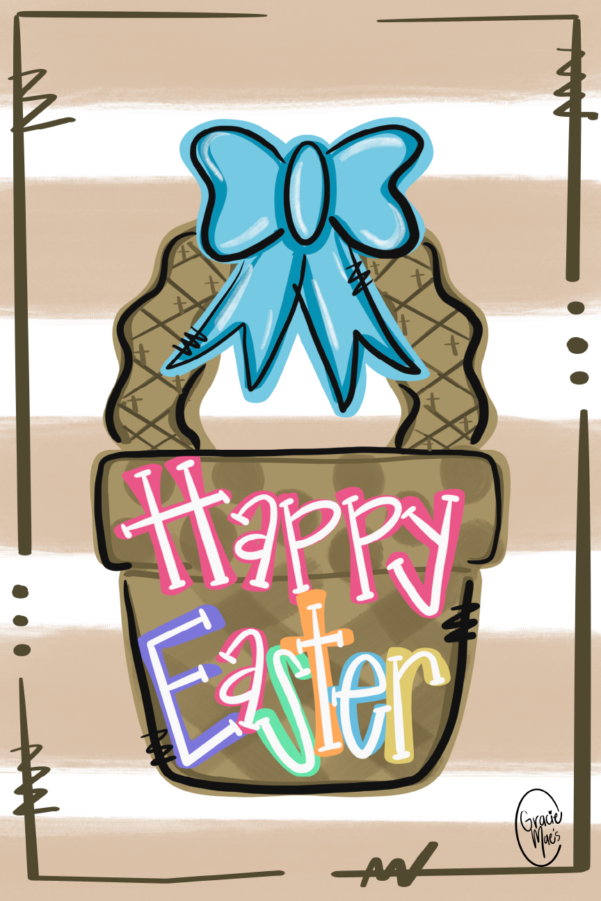 GRACIE MAE GIFTS HAPPY EASTER BASKET