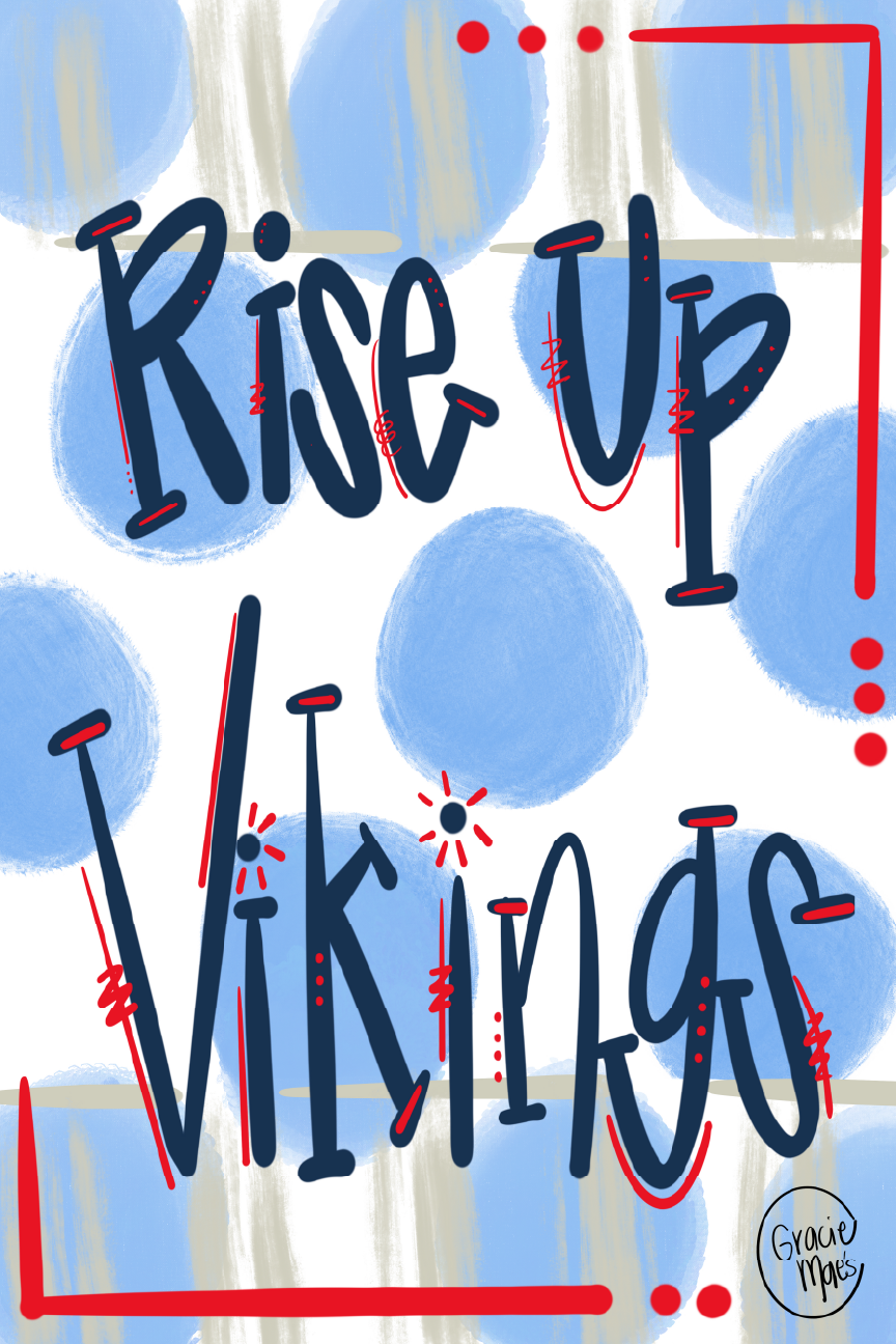 GRACIE MAE GIFTS RISE UP VIKINGS