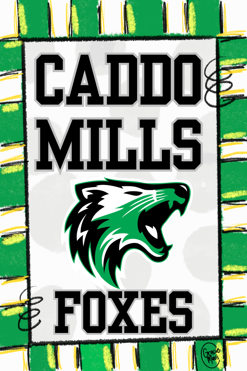 GRACIE MAE GIFTS CADDO MILLS FOXES