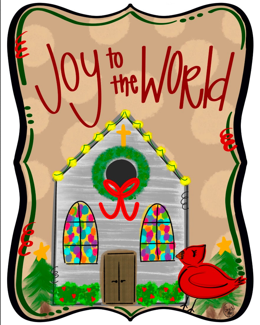 GRACIE MAE GIFTS JOY TO THE WORLD