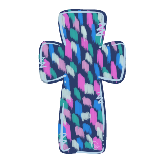GRACIE MAE GIFTS MULTI COLORED CROSS